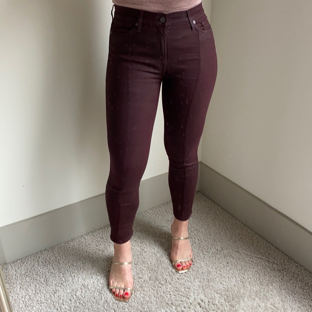 7 For All Mankind Coated Denim